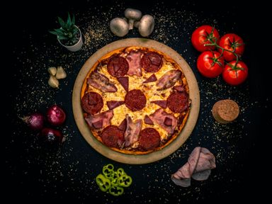 Húsimádó pizzánk Egerben